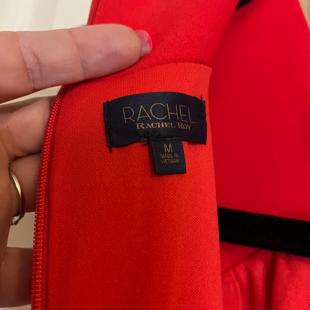 RACHEL Rachel Roy Strapless Scarlet Dress - Picture 3 of 9